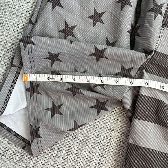 Reef Swim Trunks Mens Size Small Hancock E Waist Flag Black Grey Swimsuit Shorts - Picture 5 of 6